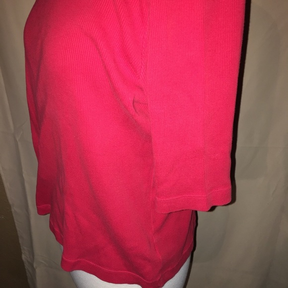 Lauren by Ralph Lauren Red Blouse - Picture 2 of 8